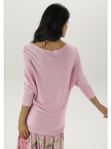 Aniston SELECTED Strickpullover in rosa