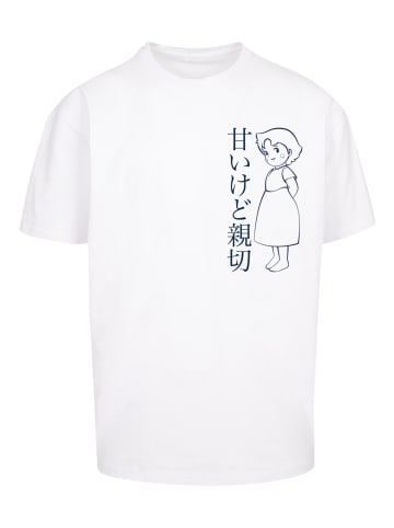 F4NT4STIC Oversize T-Shirt Heidi Hello Heidi in weiß