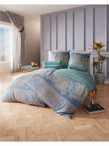 WITT WEIDEN Bettwäsche in jeansblau-topas-bedruckt