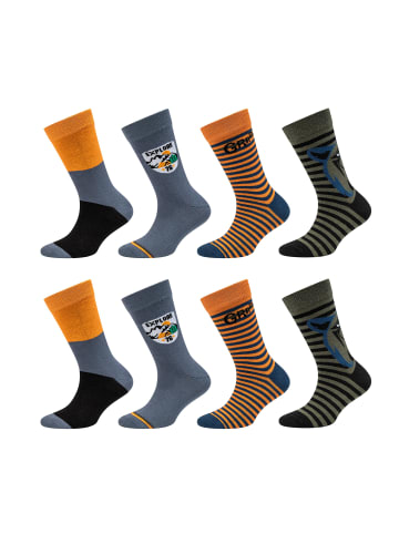 camano Kindersocken ca-soft 8er Pack ca-soft in khaki