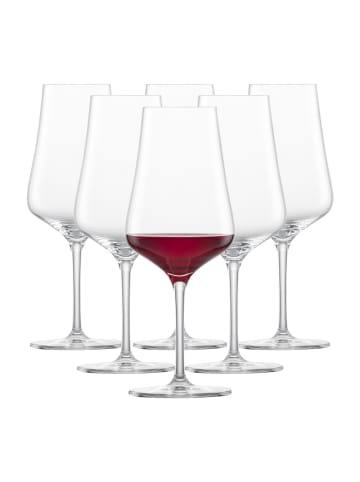 Zwiesel Glas 6er Set Beaujolais Rotweingläser Bouquet 486 ml in transparent