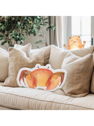 Mr. & Mrs. Panda Formkissen Sternzeichen Krebs ohne Spruch in Weiß