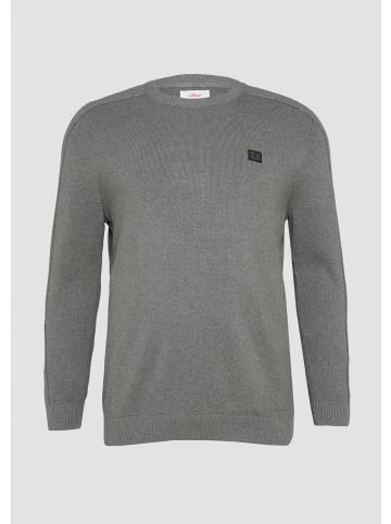 s.Oliver Strickpullover in 9730_graphit