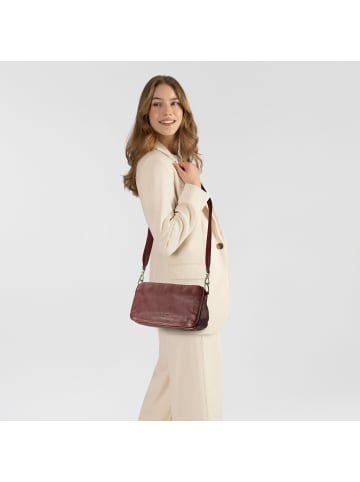 LIEBESKIND BERLIN Andrea Umhängetasche Leder 26 cm in pomegranate