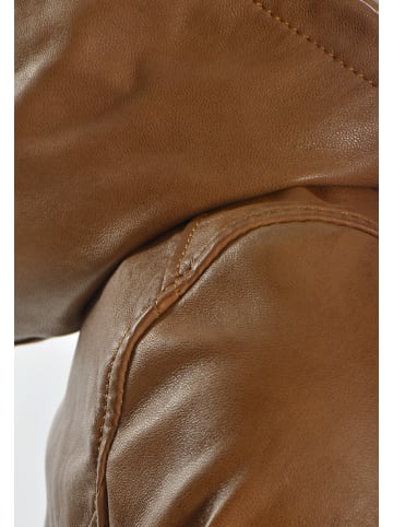 Maze Lederjacke Keys in cognac