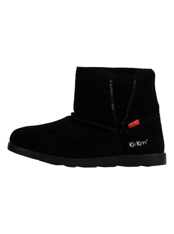Kickers Lederstiefelette Kind Aldiza Schwarz