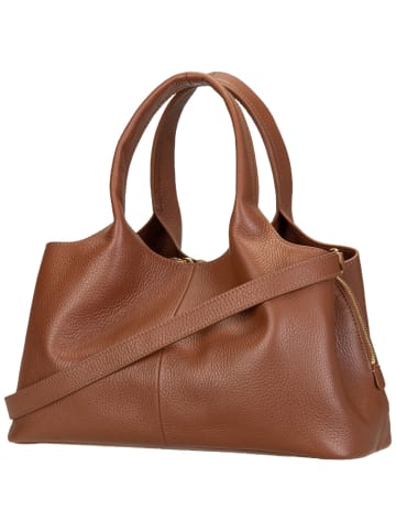 COCCINELLE Handtasche Coccinellenell in Cognac