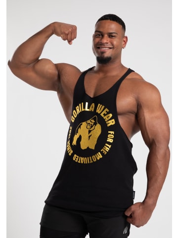 Gorilla Wear Melrose Stringer - Schwarz/Gold
