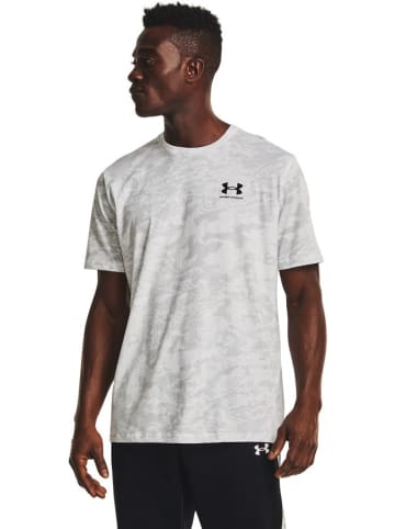 Under Armour T-Shirt "Allover" in Weiß