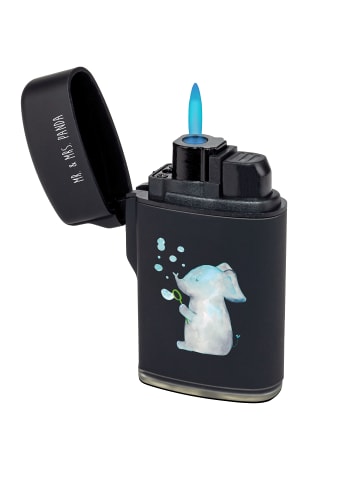 Mr. & Mrs. Panda sturmfeuerzeug Elefant Seifenblasen ohne Spruch in Schwarz