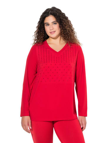 Ulla Popken Langarmshirt in salsa