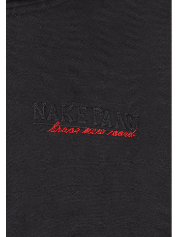 naketano Oversize-Sweat Hoody Big Theo 20 Black