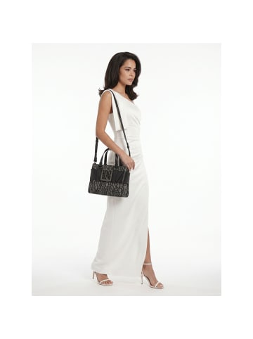 Armani Exchange Shopper Tasche 24 cm in beige nero