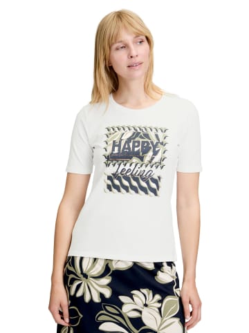 Betty Barclay Basic Shirt mit Placement in Patch White/Dark Blue