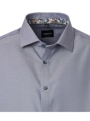 Venti Businesshemd in graues Mittelblau