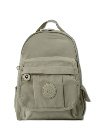 Bag Street Cityrucksack, Freizeitrucksack Nylon beige ca. 26cm breit ca. 30cm hoch