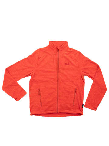 Jack Wolfskin Fleecejacke Track Hiking in Rot