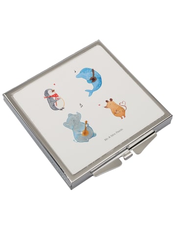 Mr. & Mrs. Panda Kosmetikspiegel Klein Big Einheit ohne Spruch in Weiß