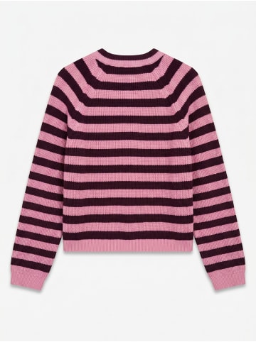 Vero Moda Strickjacke in Grape Wine