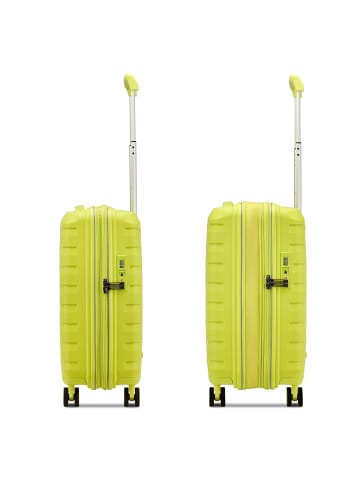 Roncato Skyline 2.0 4 Rollen Kabinentrolley 55 cm mit Dehnfalte in cyber limette