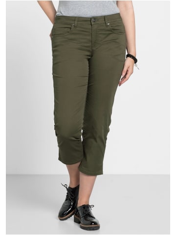 sheego 7/8-Hose in dunkelkhaki