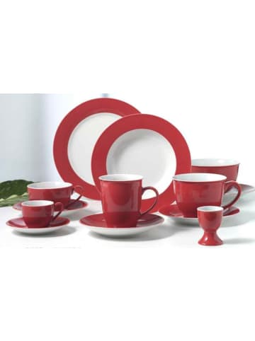 Ritzenhoff & Breker 6er Set Jumbountertassen Doppio ø 17 cm in Rot