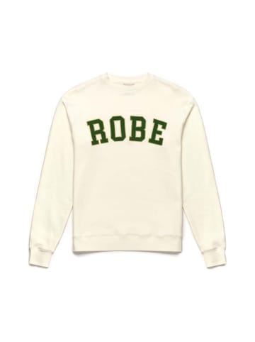 Kappa Sweatshirt in A04-Weiß/Grün