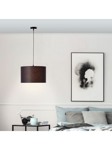 Brilliant Esher Pendelleuchte 38cm in schwarz