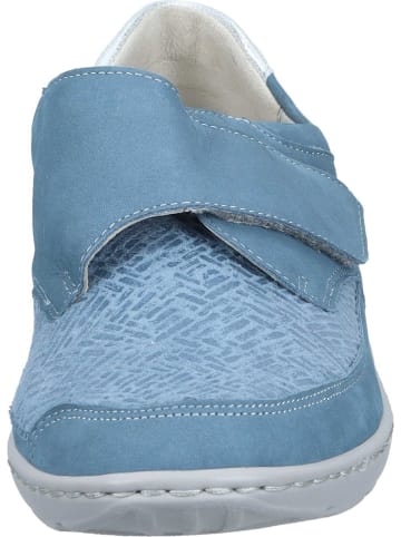 WALDLÄUFER Slipper in denim/denim/silber