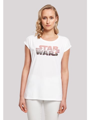 F4NT4STIC T-Shirt Star Wars Tatooine Logo in weiß