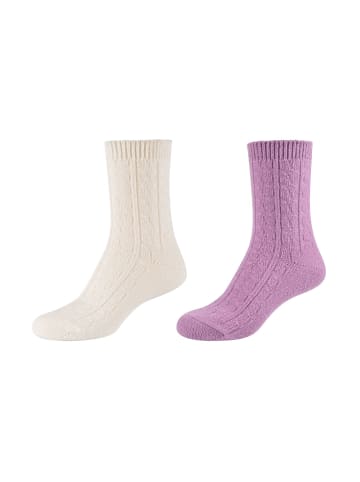 S. Oliver Socken 2er Pack warm & cozy in lavender
