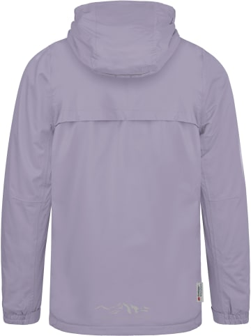 Normani Outdoor Sports Kinder Regenjacke ungefüttert mit Reflektoren in Lila