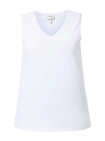 Ulla Popken Strick-Top in schneeweiß