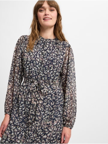 Franco Callegari Kleid in marine - 0001