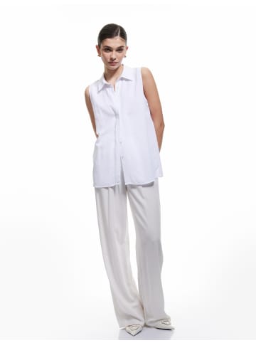 KOTON SHIRTS SS in Grauweiß
