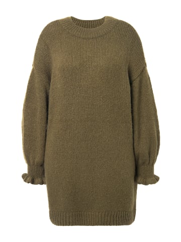 Studio Untold Kleid in dunkles olive