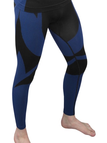 normani Thermo Funktionsunterhose in Schwarz/Blau