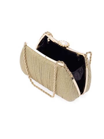 IDONY Women Clutch in Gold