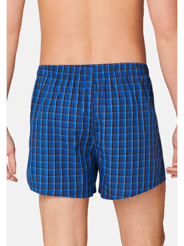 Schiesser Boxershorts Web in Royal Blue