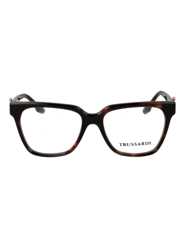 Trussardi Optische Fassungen Quadratisch Braun