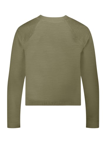 Betty Barclay Casual-Jacke mit Rippenstruktur in Dusty Olive