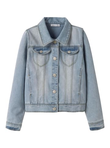 name it Jeansjacke in Light Blue Denim
