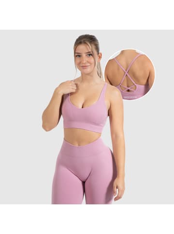 SMILODOX Sport BH Cetrina in Rosa