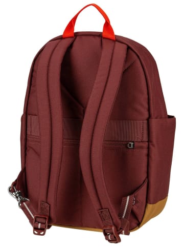 Pacsafe Rucksack GO 15L in Garnet Red