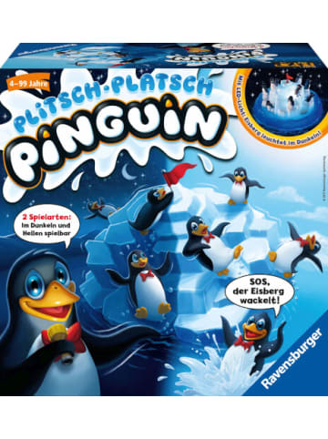 Ravensburger Brettspiel 21325 Plitsch-Platsch Pinguin - ab 4 Jahre