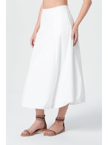 M.O.D Balloon Skirt White