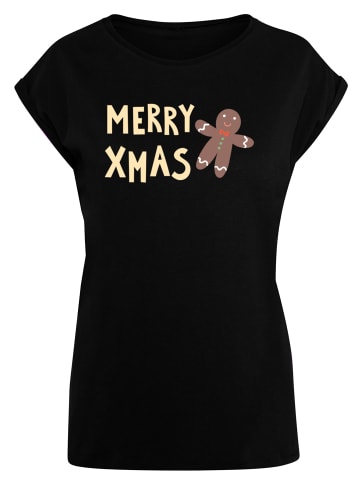 F4NT4STIC T-Shirt Gingerbread Lebkuchen in schwarz