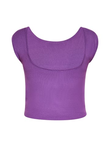 nascita Crop-Top in Lila