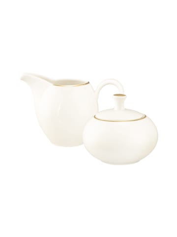 Seltmann Weiden 2er Set Milch- & Zuckerset Savona Goldlinie in creme