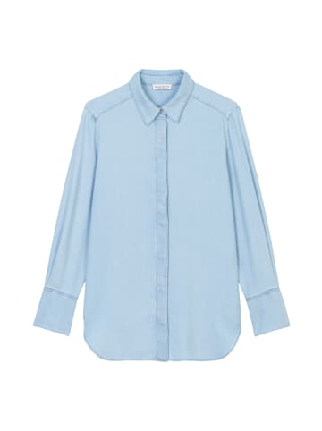 Marc O'Polo Longbluse regular in light blue tencel denim